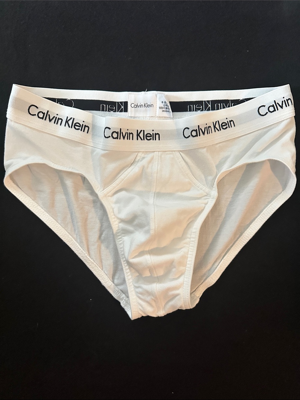 Calvin Klein White Men's Logo Waistband Briefs